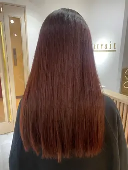 カット＋アディクシーカラー🌱＋𝗔𝘂𝗷𝘂𝗮トリートメント