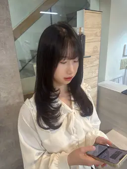 小顔カット+似合わせカラー💆🏻♀️💖【COTAケアトリートメント付き🌱✨】