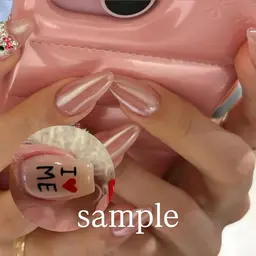 【本日8/20 20:30​〜​】オフ有 サンプルデザイン➕長さ出し(スカルプ)1本