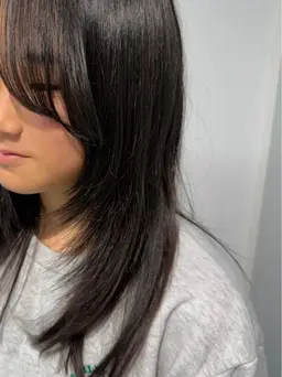 抜け感抜群🌟小顔レイヤー