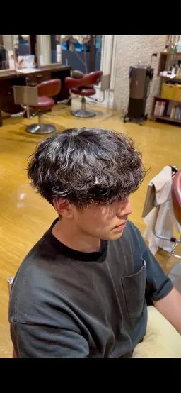 『メンズ限定』カット＆パーマモデル！✂️🌀