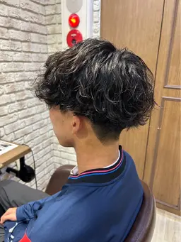 （メンズパーマ）カット➕パーマ