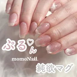 《ハンド》うる艶マグネットネイル️🫧