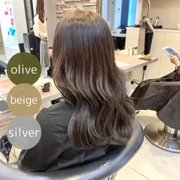 【12月限定クーポン🏅】透明感カラー🎨 ＋顔周りカット‪✄