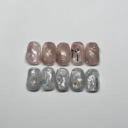 期間限定　〔オフなし・ケア込み〕うるぷるおまかせネイル¥12100→¥7700(お色味相談可能)