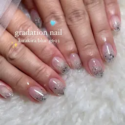【hand】ラメグラデーション（オフ込み）