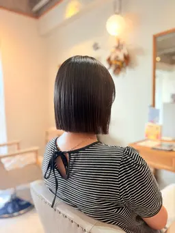 カット+ストレートパーマ【縮毛矯正】
