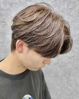 カット＋カラー＋眉カット ￥11000