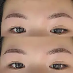 平日限定🎀アーチDesign🎀眉毛wax+間引き