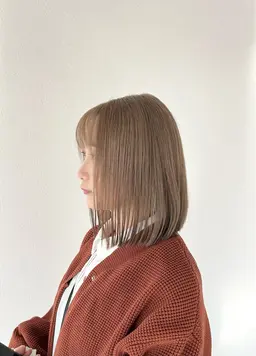 カット＋ケアブリーチ＋カラー＋トリートメント