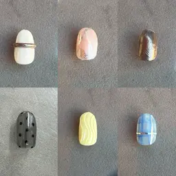 10/28​〜​期間限定！モデル価格からさらにお得【ハンド💅✨/アート２本🩵】サンプルからデザイン選択①（オフあり）