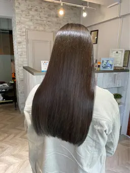 髪質改善×艶カラー(フル)