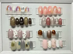 1番人気メニュー✨️【ハンド】8種から選べる10月の定額デザイン💅🏻(ジェルオフ・ドライケア込)
