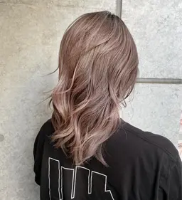 透け感フルカラー&高中低分子ケラチンケア配合