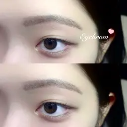 アイブロウ(ワックス脱毛、眉カット)🩶 モデル料金