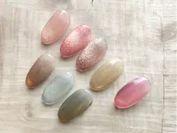 🉐うるうる🫧マグネットネイル+甘皮ケア+保湿オイル