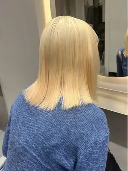 ブリーチ+カラー