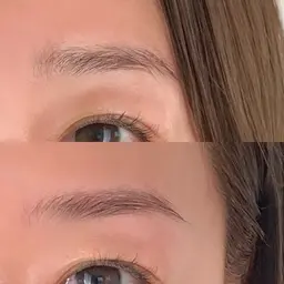 眉マッピング付き🪽ハリウッドブロウリフト(眉パーマ＋眉ワックス)＋メイク仕上げ💁🏻‍♀️初回4,400円✨