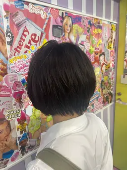 ショートカットモデル☆トリートメント付き！