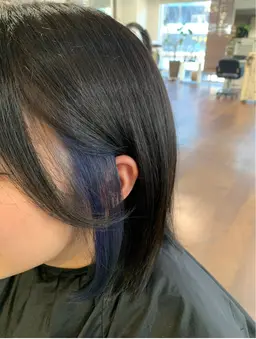 当日予約も大歓迎🫧🪄✨インナーカラー（ブリーチ込）＋カラー＋(オージュアトリートメントも可能)