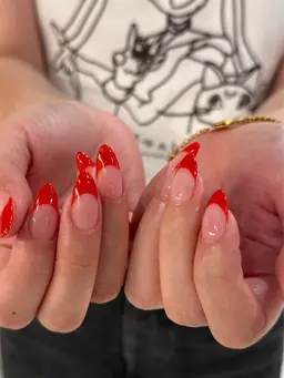 オフ込みフレンチネイル