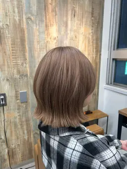 【🌈ケアブリーチ＆イルミナ込み🌈】ダブルカラー+トリートメント