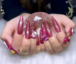 ⭐️長さだし10本⭐️オフ込み150分やり放題コース⭐️パーツつけ放題⭐️