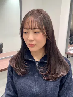 【💎似合わせ韓国風カット＋艶カラー💎】