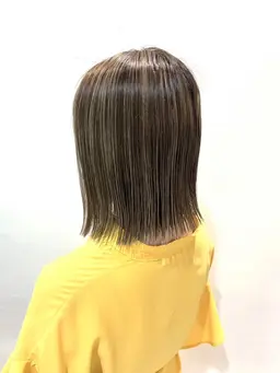 【朝のスタイリング楽したい方必見！サービス整えカット付き❗️】　　縮毛矯正+3STEPトリートメント+超音波アイロン🔥