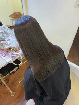 縮毛矯正+4step treatment