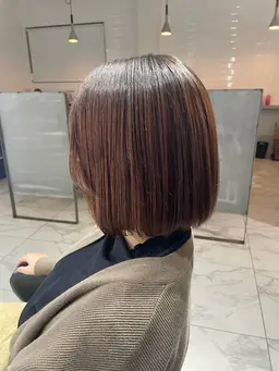 🌼jrスタイリストデビュー限定クーポン✨　カット＋ストレートパーマ＋オージュアトリートメント
