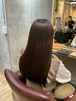 【平日限定】美髪縮毛矯正+リタッチカラー+3stepトリートメント💇‍♀️✨