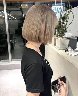 ケアブリーチ＋カラー☪️