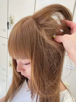 ブリーチなしのダブルカラーでできるcolor *