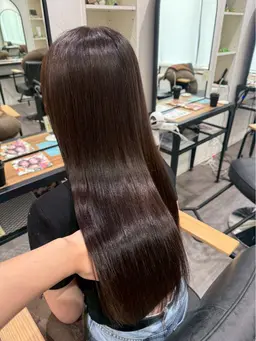高発色スロカラー🎨+ 美潤トリートメント🫧