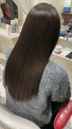 😈髪質改善カラー😈
