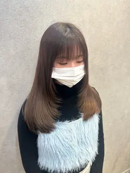 レイヤーカット❤️‍🔥+内部補修1stepトリートメント🌈
