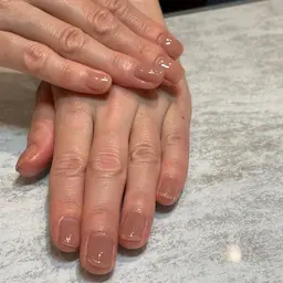 オフ無しハンドジェルネイル(ワンカラー)