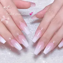 【チップ長さだし】カラーグラデーション