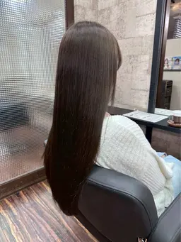 💖ワンカラー+髪質改善トリートメント¥4660〜