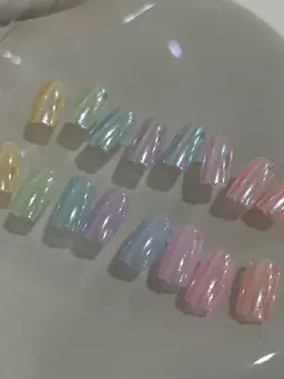 【オフ有🌼】パステルオーロラネイル🫧