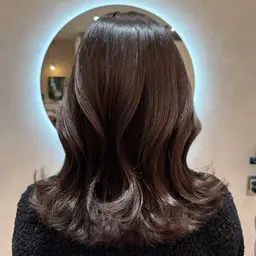 ブリーチなしワンカラー✨️➕髪質改善トリートメント🫧(𝗔𝘂𝗷𝘂𝗮 4 STEP)