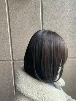 🤍ミニモ限定クーポン🤍人気No.2  カット＋透明感カラー+2stepトリートメント