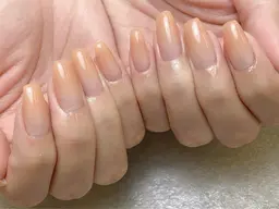 🩰8月限定練習モデル🩰【オフなし】HANDナチュラルカラーグラデーションorラメグラデーション⟡.·*.