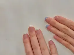 ✴︎無料モデル✴︎ハンド👐オフなし フレンチ(クリアベース)120分