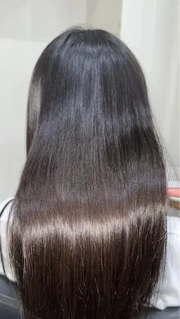 【縮毛矯正+髪質改善トリートメント】クセやうねりを抑えたい方必見✨