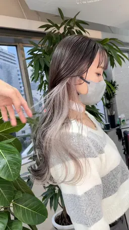 【🦋U24限定🦋】✨インナーカラー✨(1ブリーチ+オンカラー)