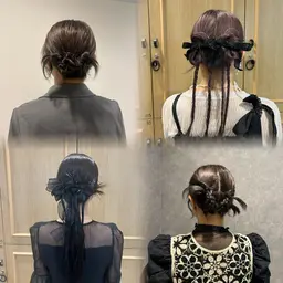 ヘアセット、お呼ばれヘア🎀
