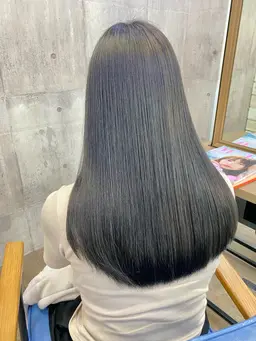 【❣️美髪のメンテナンスに❣️】‎カット+カスタムケアカラー+前処理発色促進+髪質改善酸熱トリートメント
