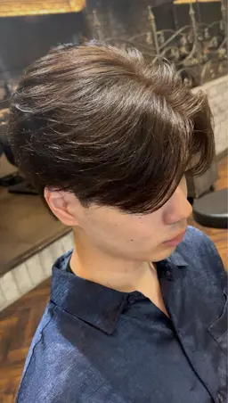 新規様限定割引 メンズカット+ワンカラー+パーマ フェード不可 ※ブリーチ不可